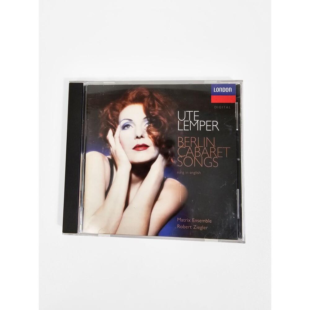 Ute Lemper Berlin Cabaret Songs CD Matrix Ensemble Robert Ziegler 1997 Decca